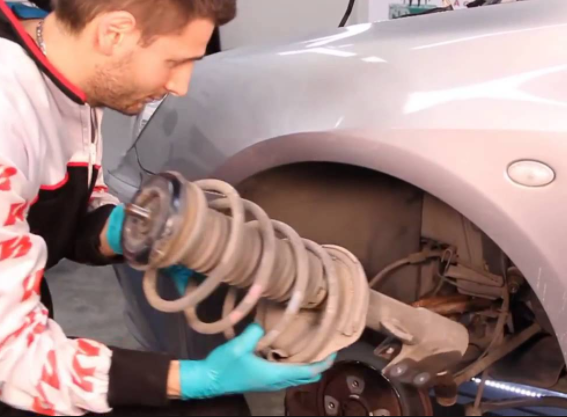 Замена пружин Citroen