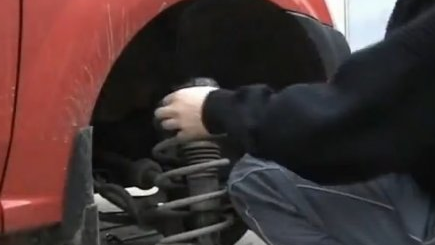 Замена пружин Renault
