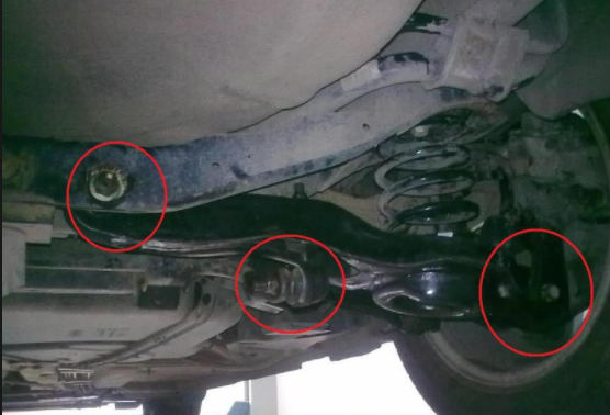 Замена пружин Mazda