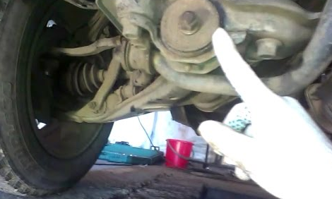 Замена рычагов Honda