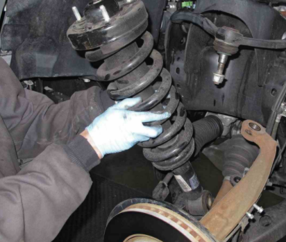 Замена пружин Mitsubishi