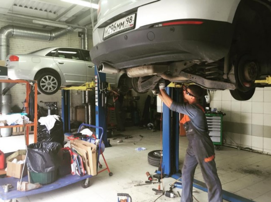 Ремонт подвески Audi
