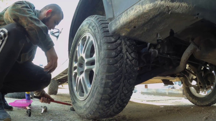 Замена пружин Subaru